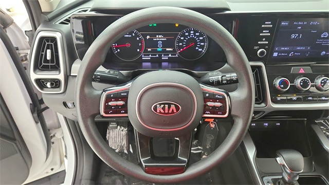 2021 Kia Sorento LX White at DeMontrond Automotive Group