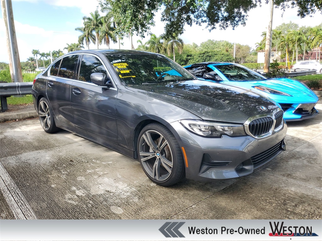 Mineral Gray Metallic 2019 BMW 3 Series 330i Sedan RWD Sedan Rear-Wheel Drive 8-Speed Automatic