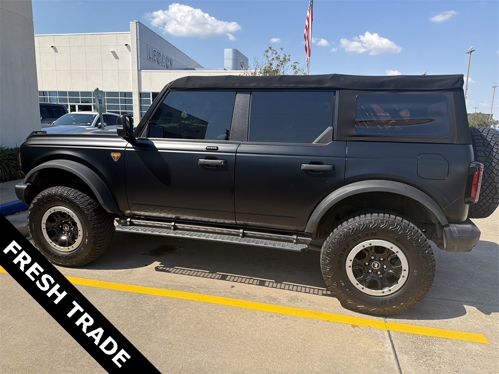 2022 Ford Bronco Badlands Black at Don McGill Toyota