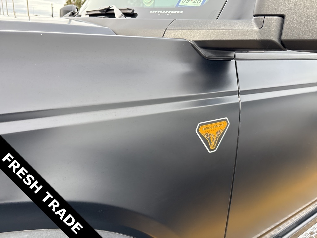2022 Ford Bronco Badlands Black at Don McGill Toyota