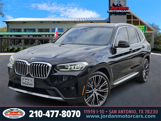 Used Car 2022 Bmw X3  Sdrive30i For Sale Under $30,000 In San Antonio, Texas