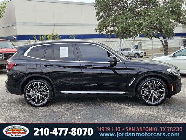 Used Car 2022 Bmw X3  Sdrive30i For Sale Under $30,000 In San Antonio, Texas