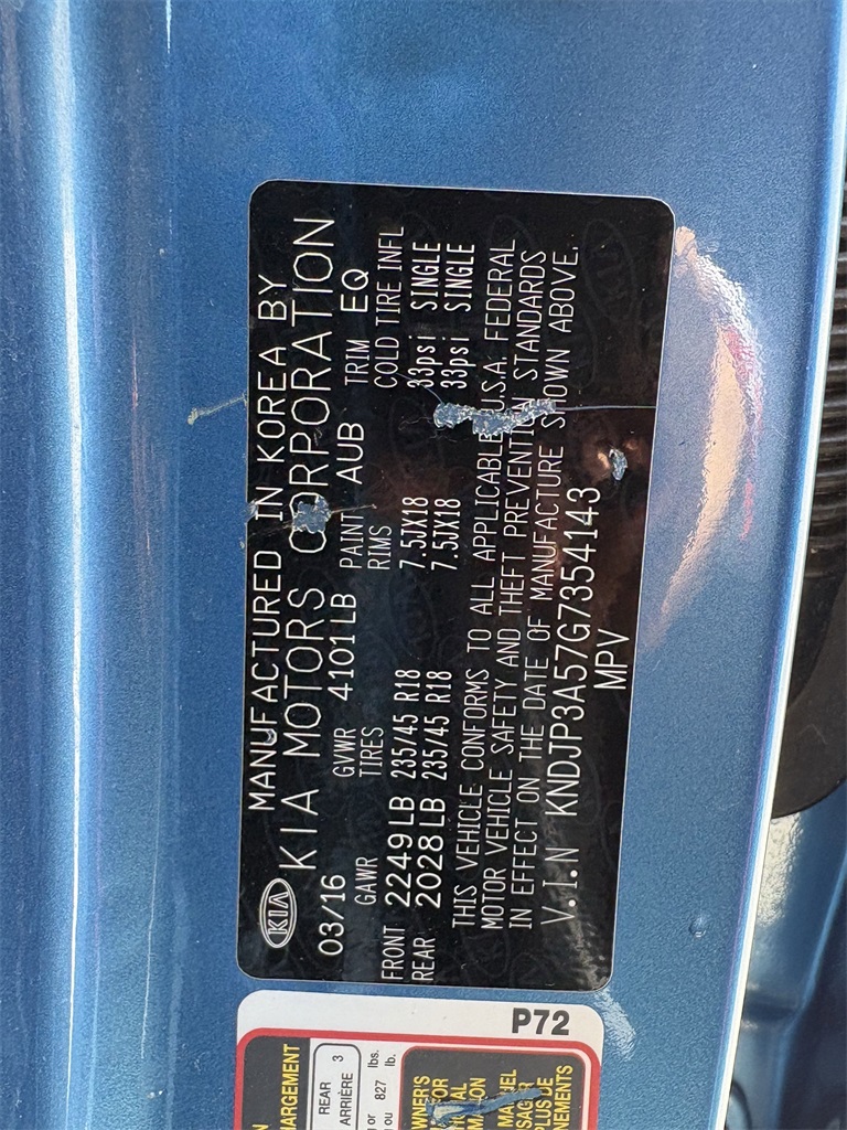 2016 Kia Soul Plus Blue at Don McGill Toyota