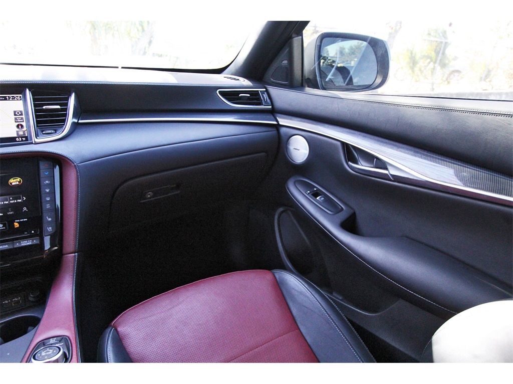 2023 INFINITI QX50 SPORT White at DeMontrond Automotive Group