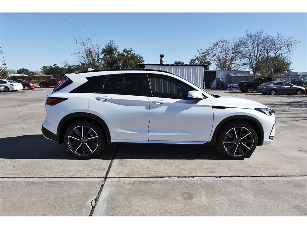 2023 INFINITI QX50 SPORT White at DeMontrond Automotive Group