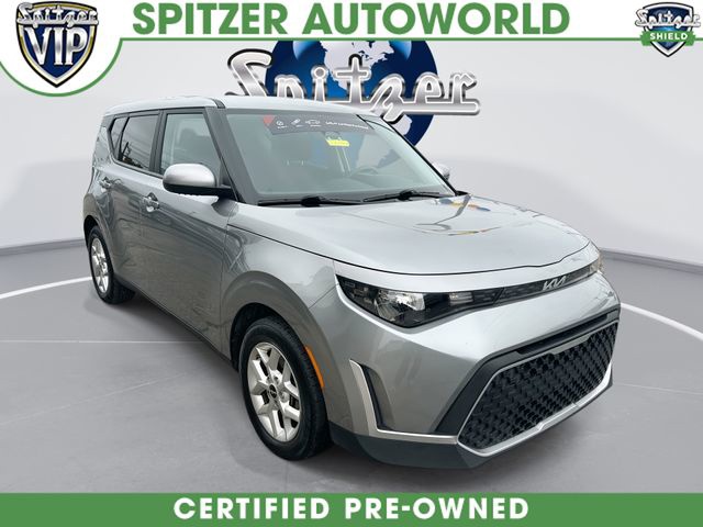 Steel Gray 2024 Kia Soul SUV / Crossover Front-Wheel Drive Continuously Variable Transmission