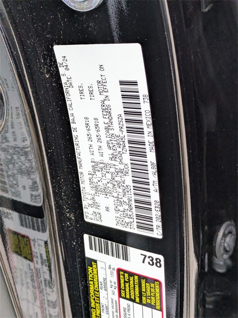 2024 Toyota Tacoma Limited Black at Walterboro Ford