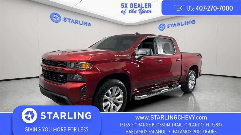 2022 Chevrolet Silverado 1500 Custom Crew Cab RWD