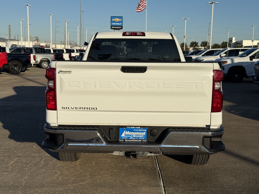 2024 Chevrolet Silverado 1500 WT White at Classic Elite Chevrolet Sugar Land
