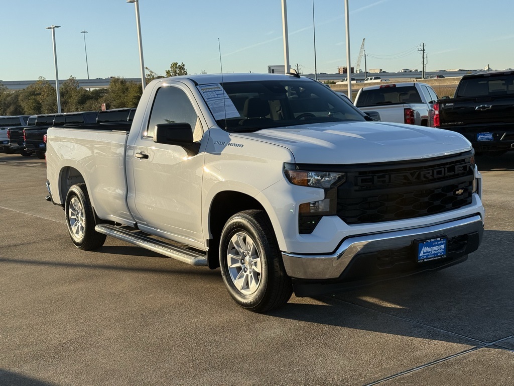 2024 Chevrolet Silverado 1500 WT White at Classic Elite Chevrolet Sugar Land