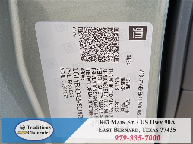 2024 Chevrolet Corvette Stingray Gray at Central Houston Nissan