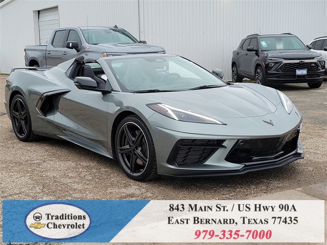 2024 Chevrolet Corvette Stingray Gray at Central Houston Nissan