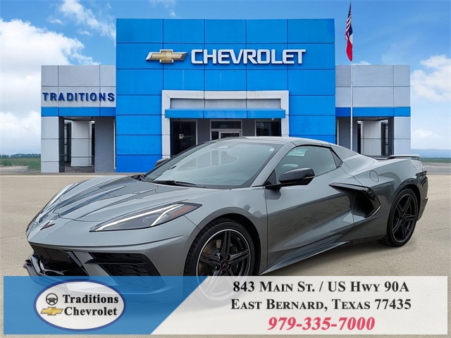 2024 Chevrolet Corvette Stingray Gray at Central Houston Nissan
