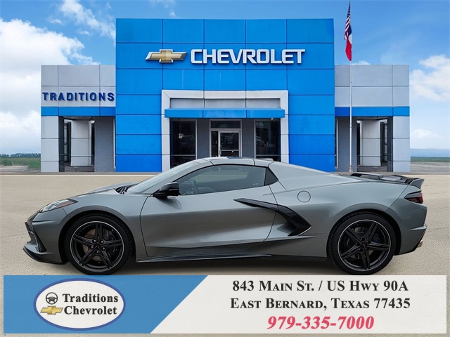 2024 Chevrolet Corvette Stingray Gray at Central Houston Nissan
