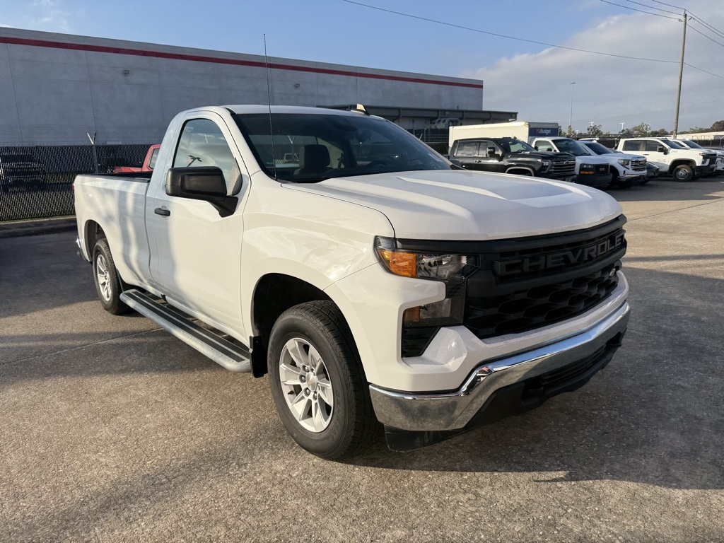 2024 Chevrolet Silverado 1500 WT White at Martin Chrysler Dodge Jeep Ram