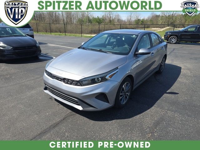 Steel Gray 2023 Kia Forte LXS FWD Sedan Front-Wheel Drive Continuously Variable Transmission