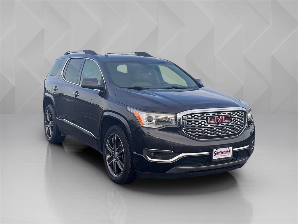 2019 GMC Acadia Denali Silver at DeMontrond Auto Country