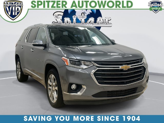 Gray (Satin Steel Metallic) 2020 Chevrolet Traverse SUV / Crossover Four-Wheel Drive 9-Speed Automatic
