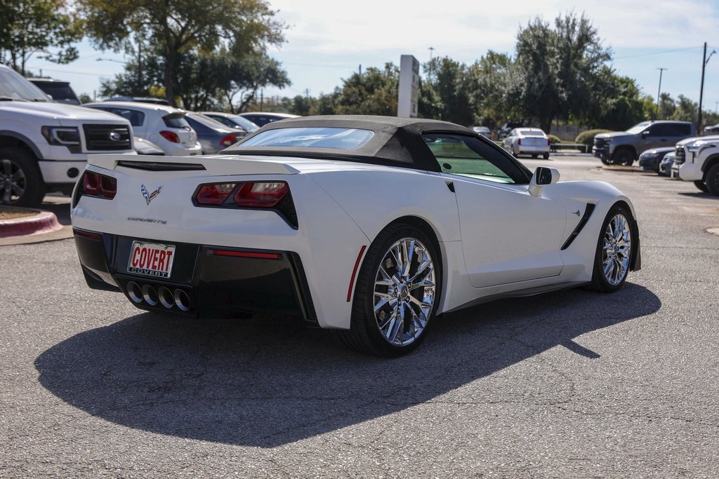 Used Car 2015 Chevrolet Corvette  Stingray Z51 For Sale Under $50,000 In Austin, Texas
