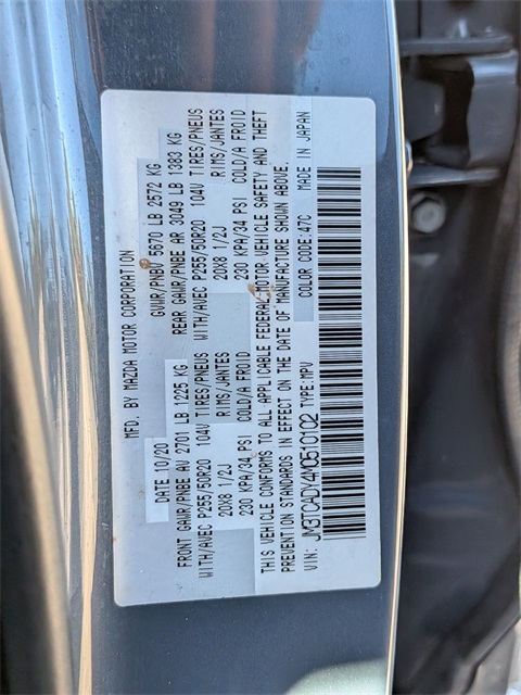 2021 Mazda CX-9 Carbon Edition Gray at DeMontrond Mazda