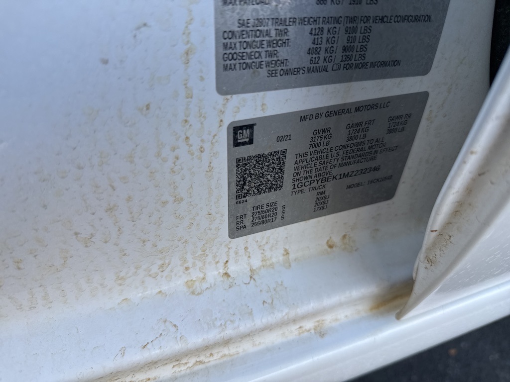 2021 Chevrolet Silverado 1500