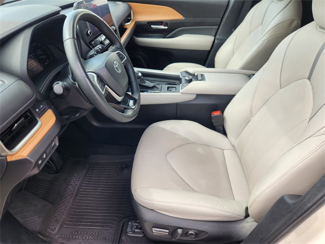 2024 Toyota Grand Highlander Platinum White at Don McGill Toyota