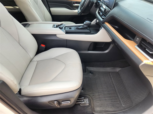 2024 Toyota Grand Highlander Platinum White at Don McGill Toyota