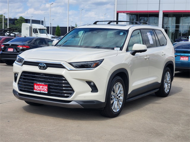2024 Toyota Grand Highlander Platinum White at Don McGill Toyota
