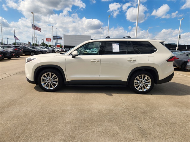 2024 Toyota Grand Highlander Platinum White at Don McGill Toyota