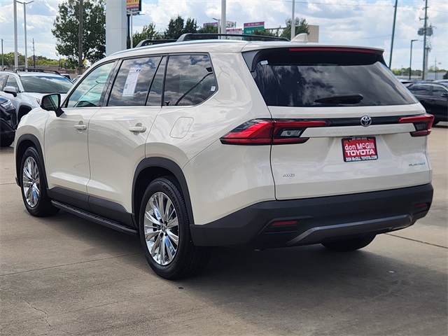 2024 Toyota Grand Highlander Platinum White at Don McGill Toyota