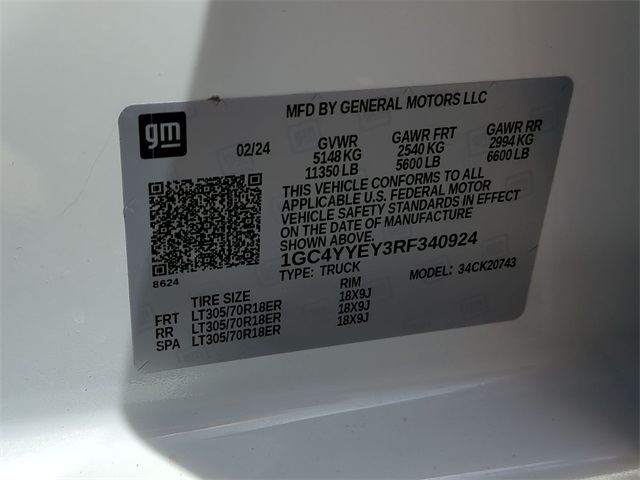 2024 Chevrolet Silverado 2500HD ZR2 for sale at PATRIOT CHEVROLET OF LIMERICK