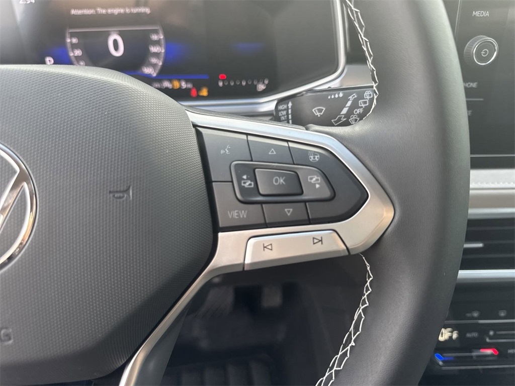 2025 Volkswagen Taos 1.5T SE Blue at DeMontrond Auto Country