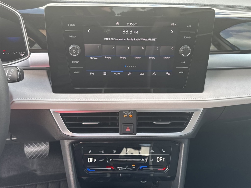 2025 Volkswagen Taos 1.5T SE Blue at DeMontrond Auto Country