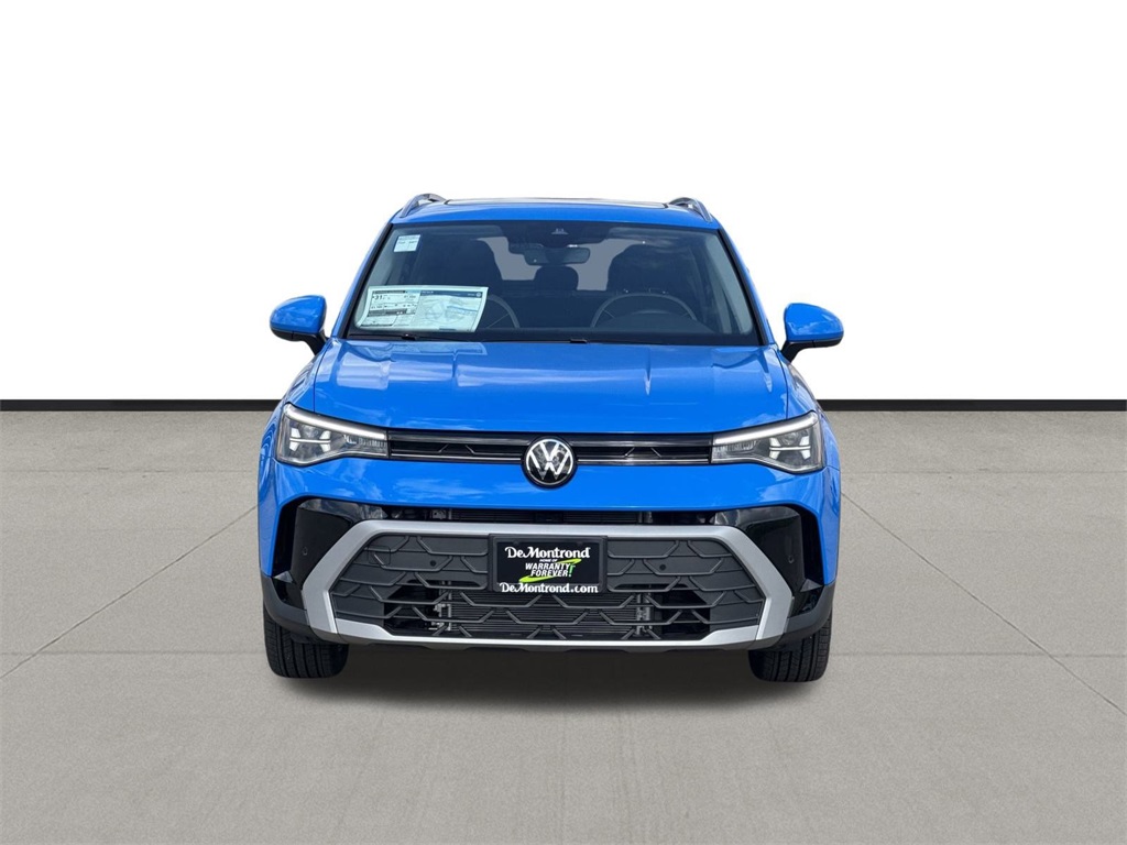 2025 Volkswagen Taos 1.5T SE Blue at DeMontrond Auto Country