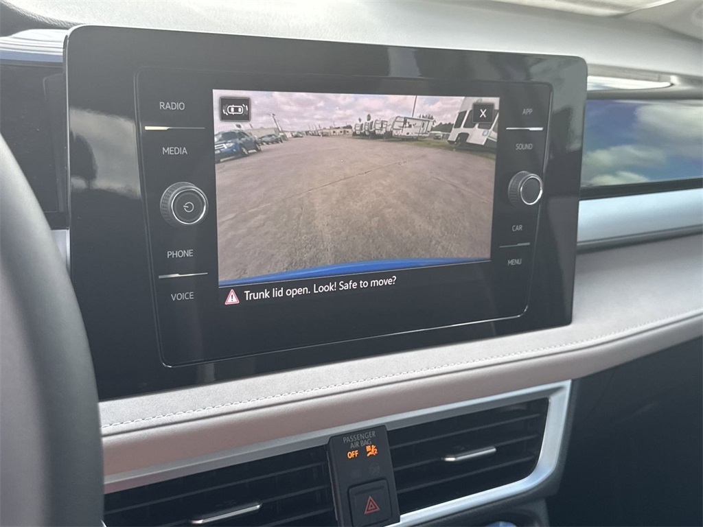 2025 Volkswagen Taos 1.5T SE Blue at DeMontrond Auto Country