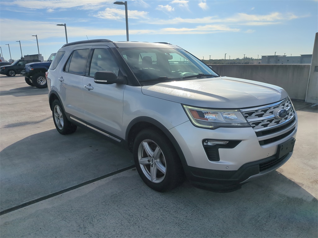 Used 2019 Ford Explorer XLT with VIN 1FM5K7D85KGA21232 for sale in Tamarac, FL