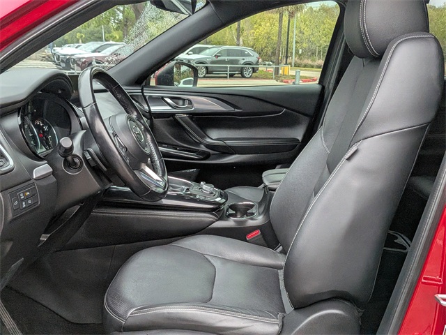 2023 Mazda CX-9 Grand Touring Red at DeMontrond Mazda