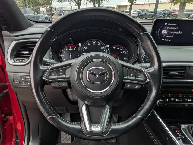2023 Mazda CX-9 Grand Touring Red at DeMontrond Mazda