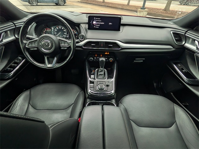 2023 Mazda CX-9 Grand Touring Red at DeMontrond Mazda