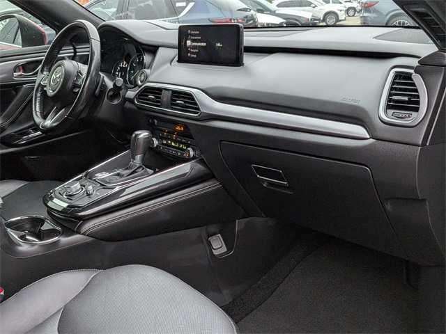 2023 Mazda CX-9 Grand Touring Red at DeMontrond Mazda