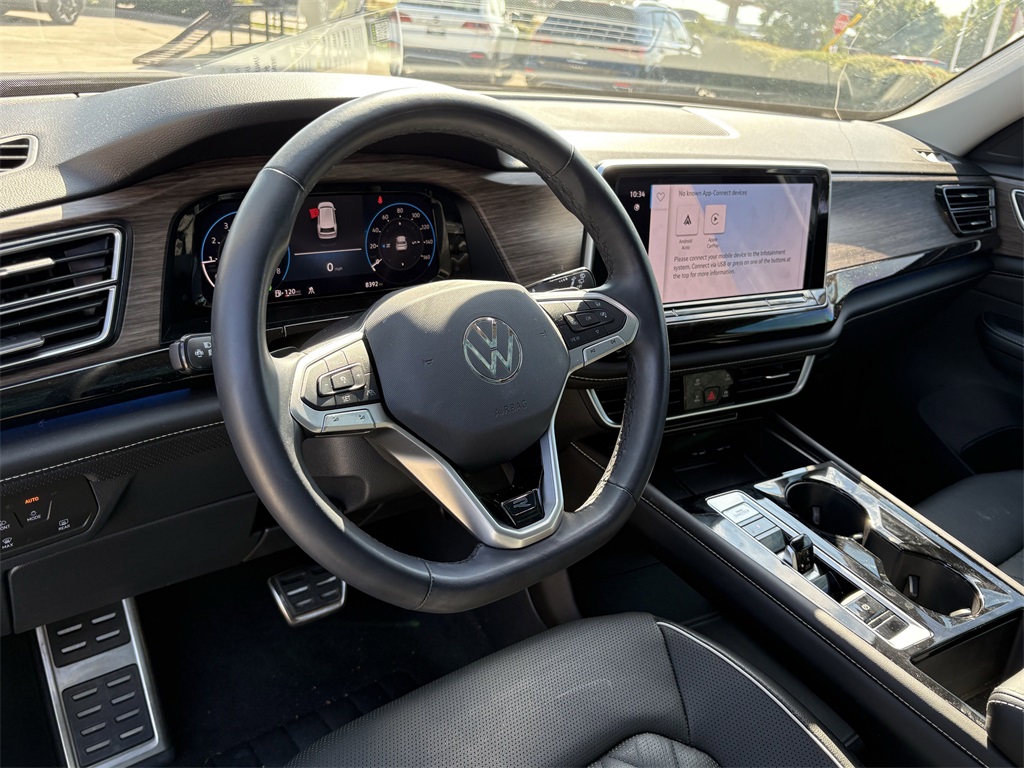 2024 Volkswagen Atlas 2.0T SEL Premium R-Line Silver at DeMontrond Automotive Group