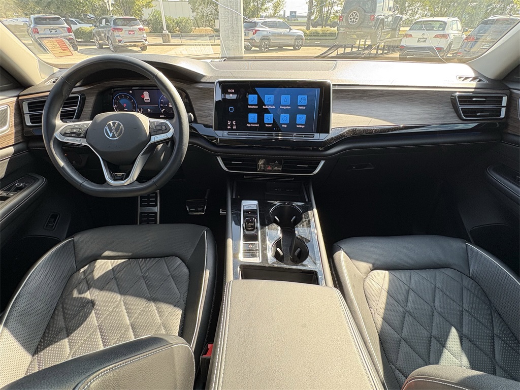 2024 Volkswagen Atlas 2.0T SEL Premium R-Line Silver at DeMontrond Automotive Group