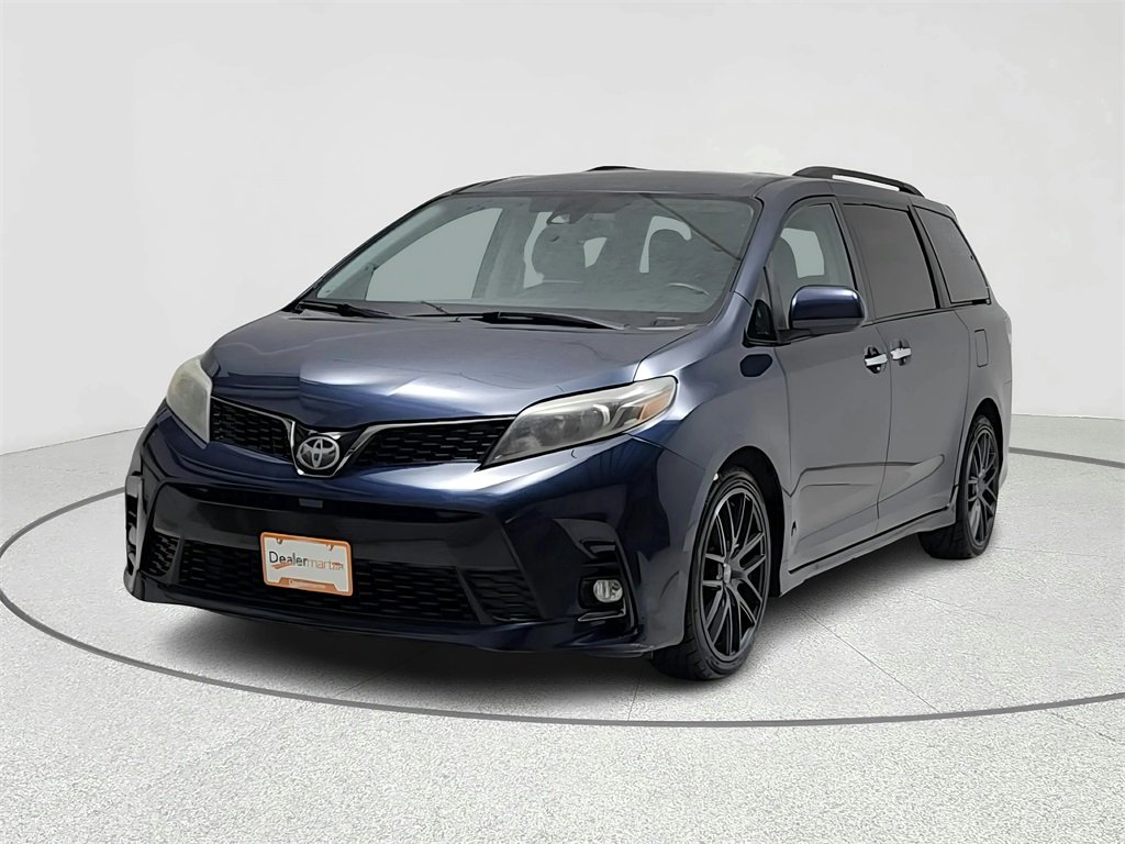 2018 Toyota Sienna SE Blue at DeMontrond Gulf Freeway