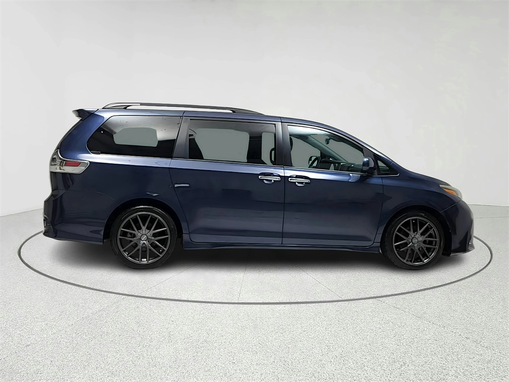 2018 Toyota Sienna SE Blue at DeMontrond Gulf Freeway