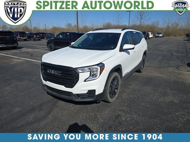 Summit White 2022 GMC Terrain SLE AWD SUV / Crossover All-Wheel Drive 9-Speed Automatic