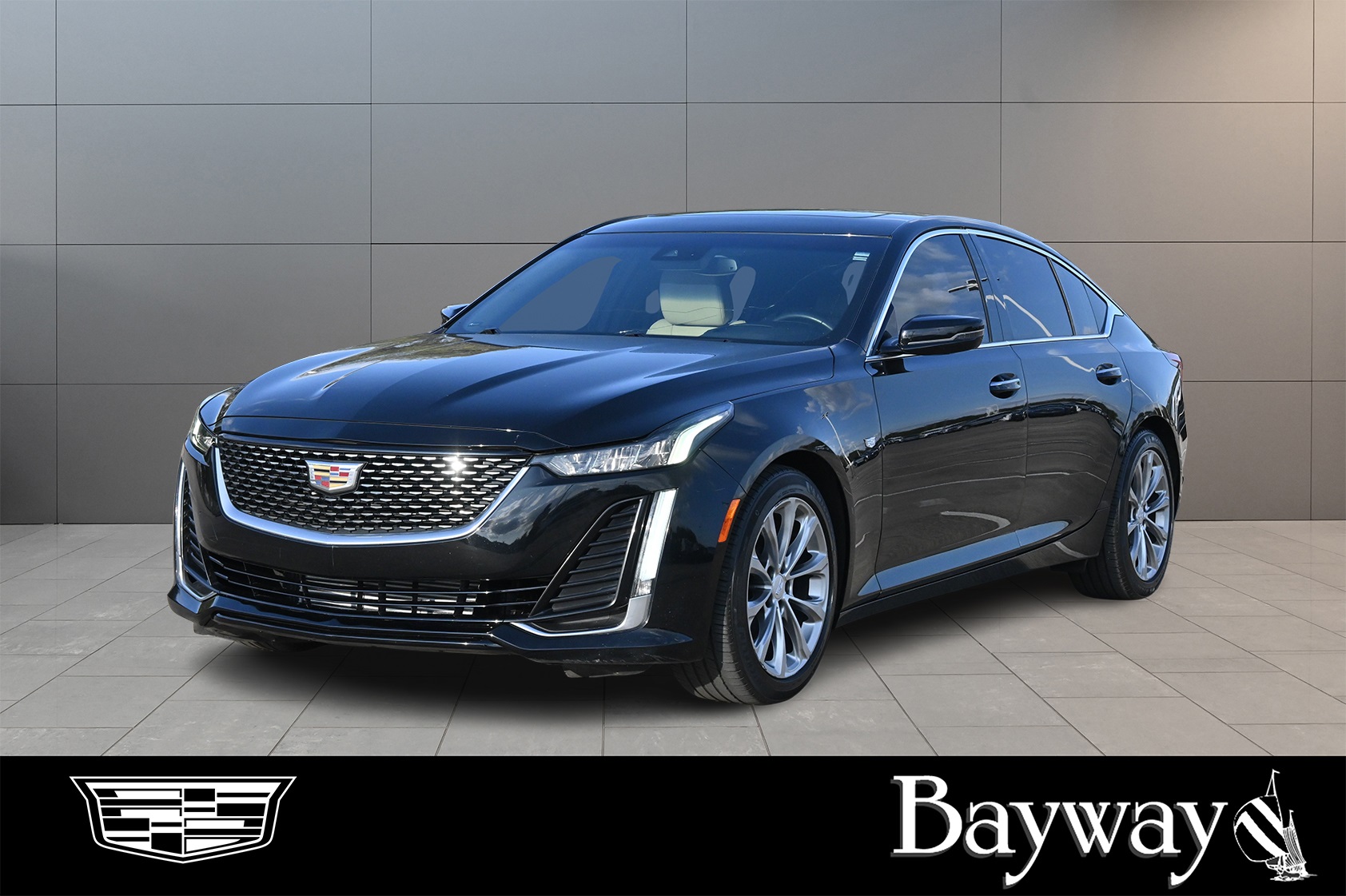 2021 Cadillac CT5 Premium Luxury Black at Bayway Cadillac of The Woodlands