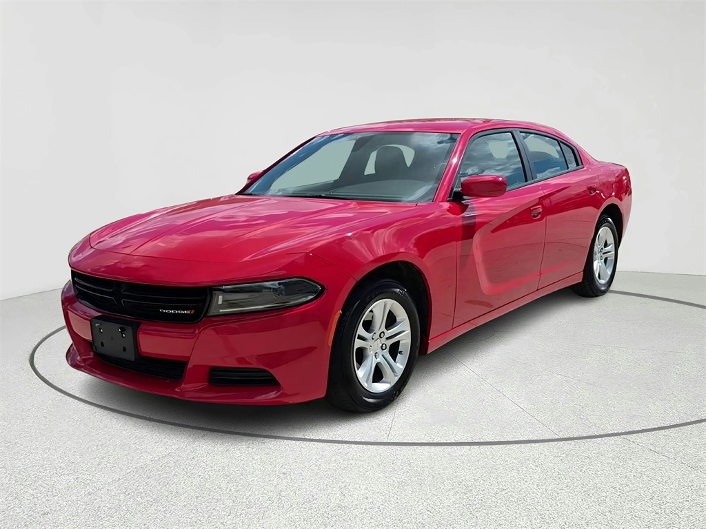 2022 Dodge Charger SXT Red at Bayshore Chrysler Jeep Dodge Ram