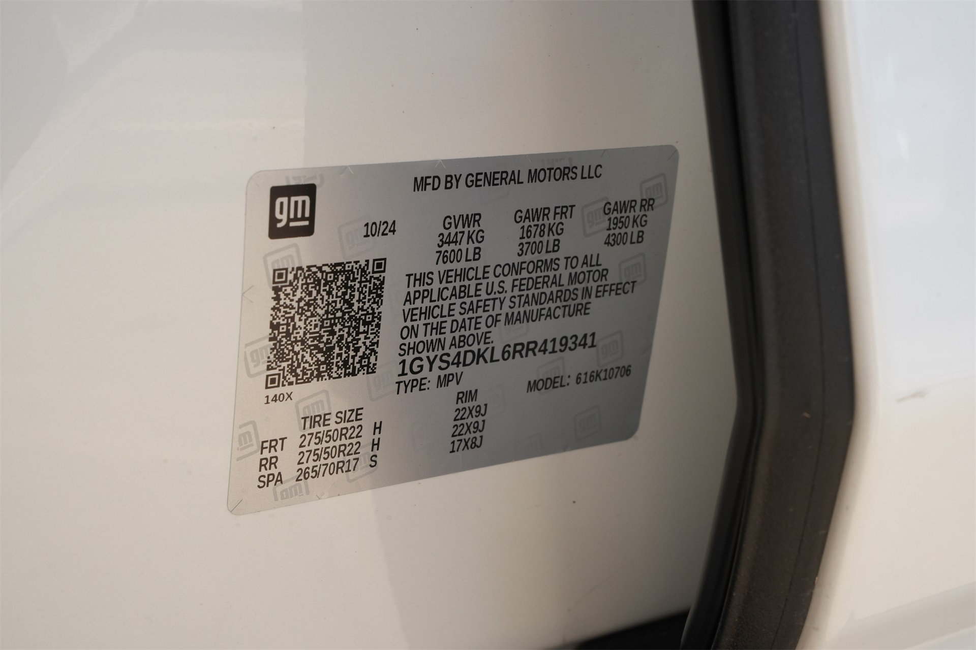 2024 Cadillac Escalade Premium Luxury Platinum White at Bayway Cadillac of The Woodlands