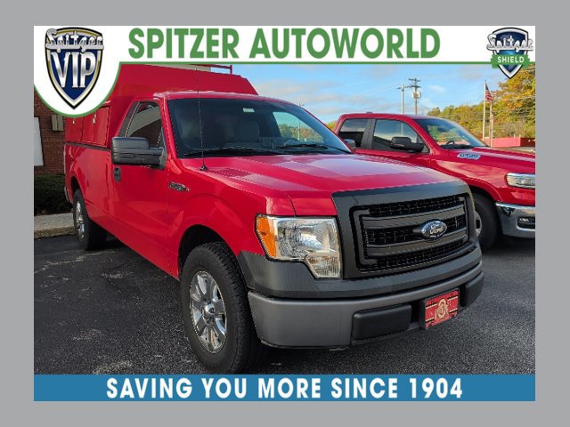 Vermillion Red 2013 Ford F-150 Pickup Truck 4X2 6-Speed Automatic