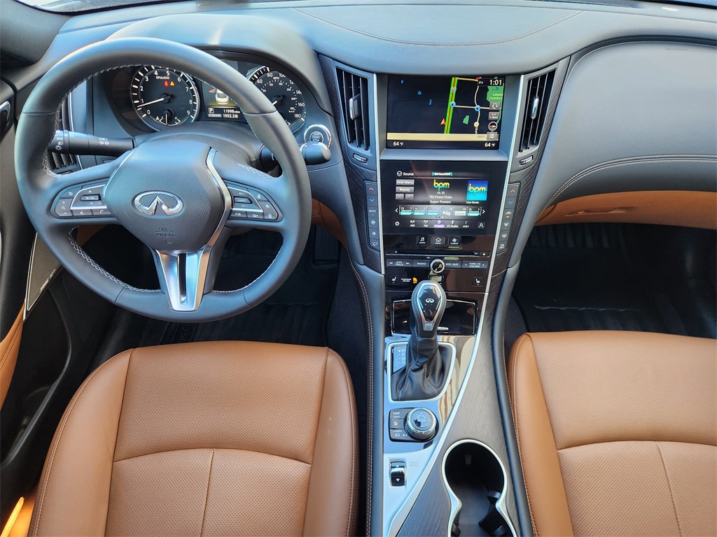 2024 INFINITI Q50 SENSORY Black at AutoSavvy Houston Southwest